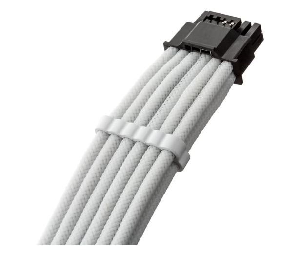 CableMod Pro ModMesh 12VHPWR do 3x PCI-e Kabel - 45cm - Biał - 1229254 - zdjęcie 2